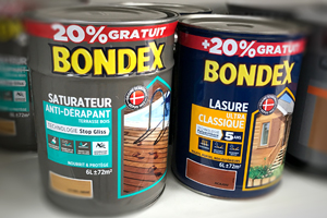 Peintures pour bois - Lasures & vernis bois - Saturateurs & huiles bois - Vitrificateurs - Traitements antinuisibles - Décapants - Rénovateurs bois - Durcisseurs